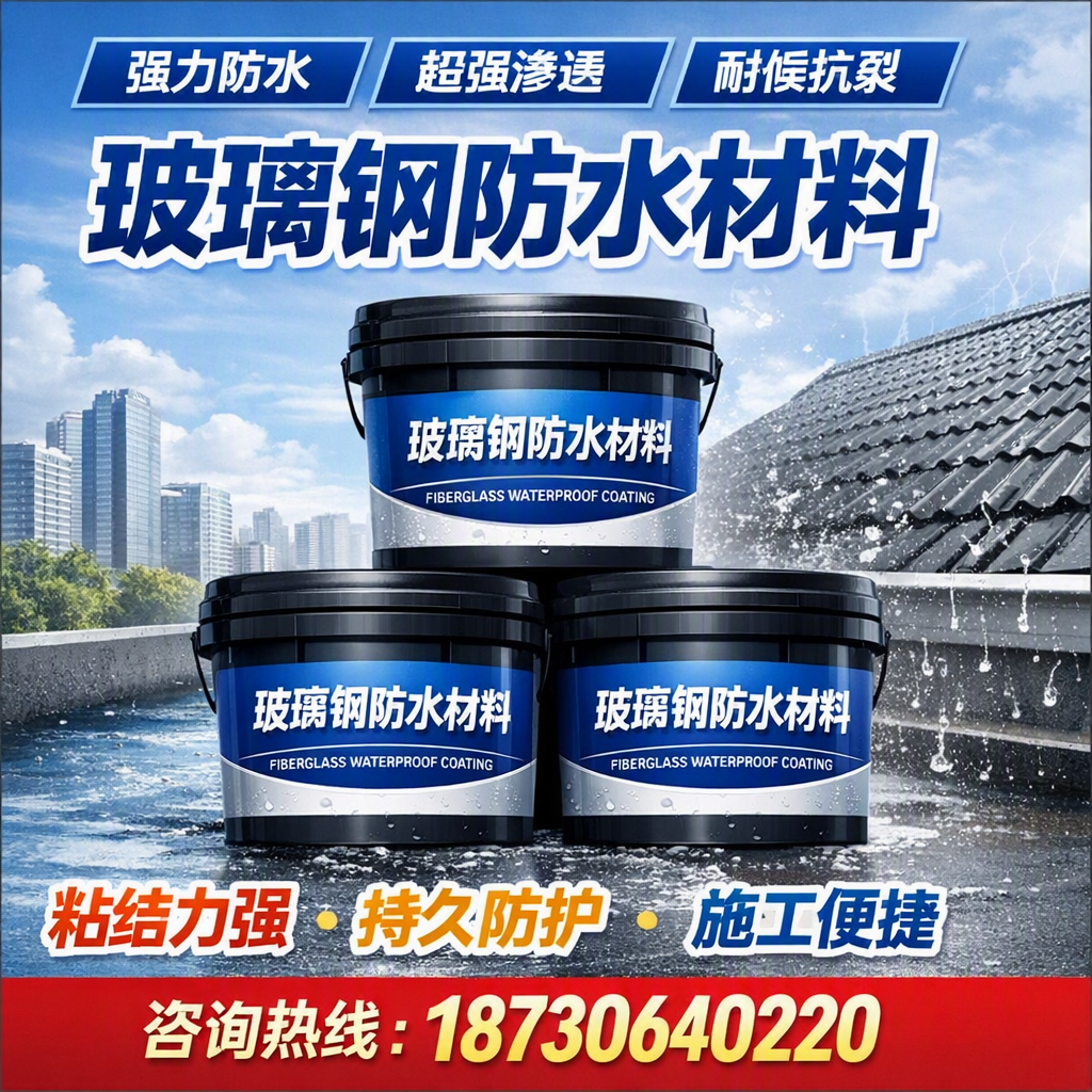 了解玻璃钢防水材料的市场趋势,通化 企业不可不知